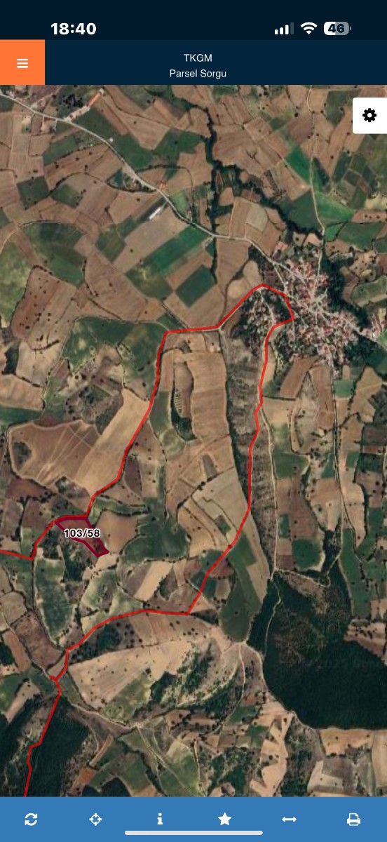 REMAX ŞAHIN'DEN HAVZA YUKARI YAVUCUK MAHALLESINDE 12.896 M2 SATILIK TARLA