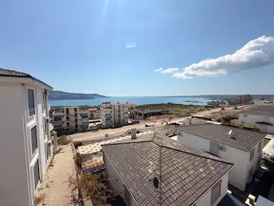 DIDIM AKBÜK HORIZON LIFE SITESI DENİZ MANZARALI BAHÇELI 1 + 1
