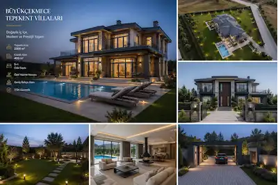 TEPEKENT 2300M2 ARSA İÇERİSİNDE SATILIK VİLLA