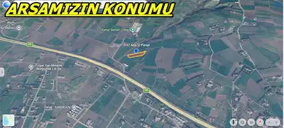 CELALİYE FULL DENİZ MANZARALI İMAR İÇİNDE SATILIK 447 M2 TARLA