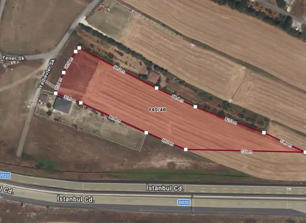 ÇATALCA SUBAŞI KÖK TAPU 2864 M2 HİSSE SATILIK TARLA 