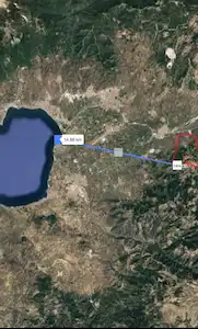 BALIKESİR KOCADAĞ DA EKOTURİZM ALANINDA SATILIK DENİZ MANZARALI TARLA