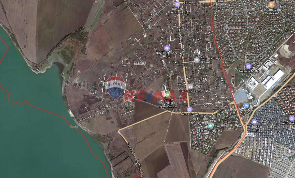 BÜYÜKÇEKMECE ESKİCE KARAAĞAÇ BÖLGESİNDE SATILIK ARSA 300 M2