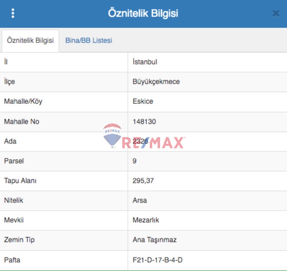 BÜYÜKÇEKMECE ESKİCE KARAAĞAÇ BÖLGESİNDE SATILIK ARSA 300 M2