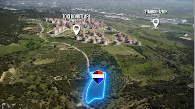 AKALAN'DA TEK TAPU 4.850 M² EMSALSIZ KONUMDA ZEYTINLIK
