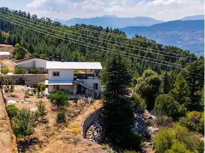 EKİZCE YAYLASI'NDA 628 M² ARSA ÜZERİNDE SATILIK DUBLEKS VİLLA