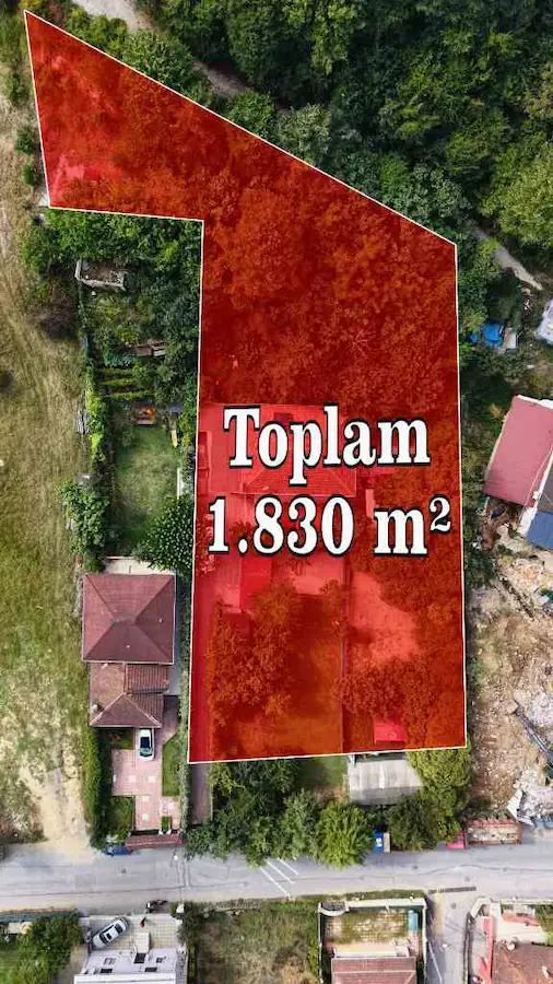 BEYKOZ’DA KONUT İMARLI, 1830M2 KONUT İMARLI SATILIK ARSA | ARSA TAPULU
