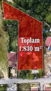 BEYKOZ’DA KONUT İMARLI, 1830M2 KONUT İMARLI SATILIK ARSA | ARSA TAPULU