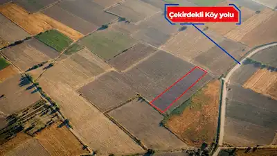 RE/MAX İNCİ'DEN BİGADİÇ ÇEKİRDEKLİ’DE SULU TARIMA UYGUN SATILIK TARLA