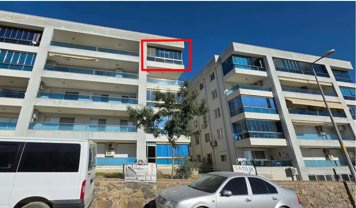 KUŞADASI’NDA EŞYALI 3+1 | 120 M² NET | 2 BANYO | ÇİFT CEPHE | 4. KAT