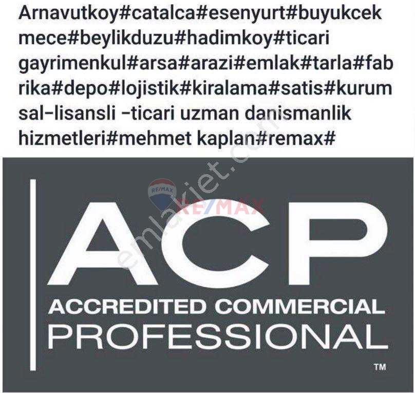 TESKOOP DELIKLIKAYA SANAYI BÖLGESI'NDE SATILIK SANAYI ARSASI