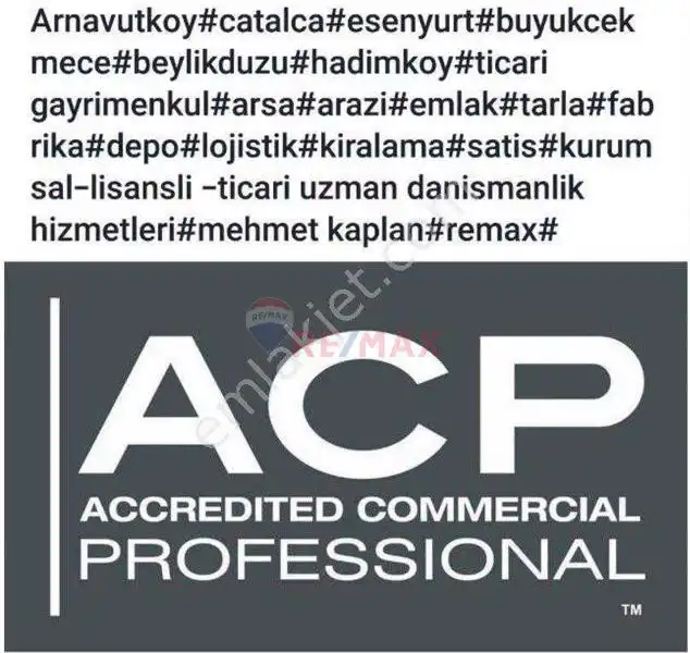 TESKOOP DELIKLIKAYA SANAYI BÖLGESI'NDE SATILIK SANAYI ARSASI