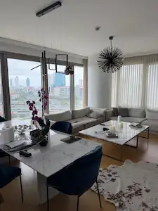 ZORLU CENTER'DA EŞYALI DENIZ MANZARALI KIRALIK
