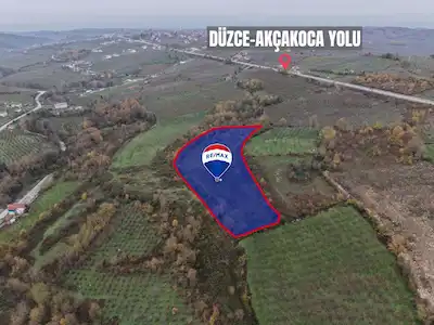 REMAX DIA DAN AKÇAKOCA ÇİÇEKPINAR KÖYÜNDE SATILIK ARSA