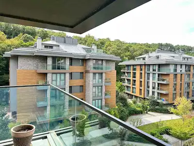 MESA ORMANDA TAMAMEN EŞYALI ÖZEL DEKORASYONLU ÇATI DUBLEKSİ