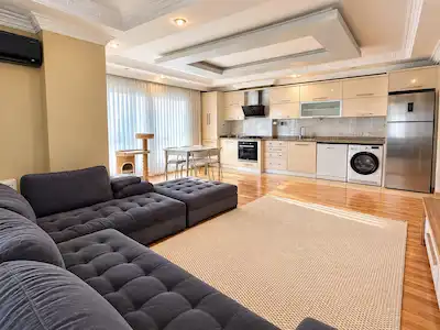 BÜYÜKÇEKMECE PINARTEPE 1+1 GENİŞ 80M2 NET DENİZ MANZARALI
