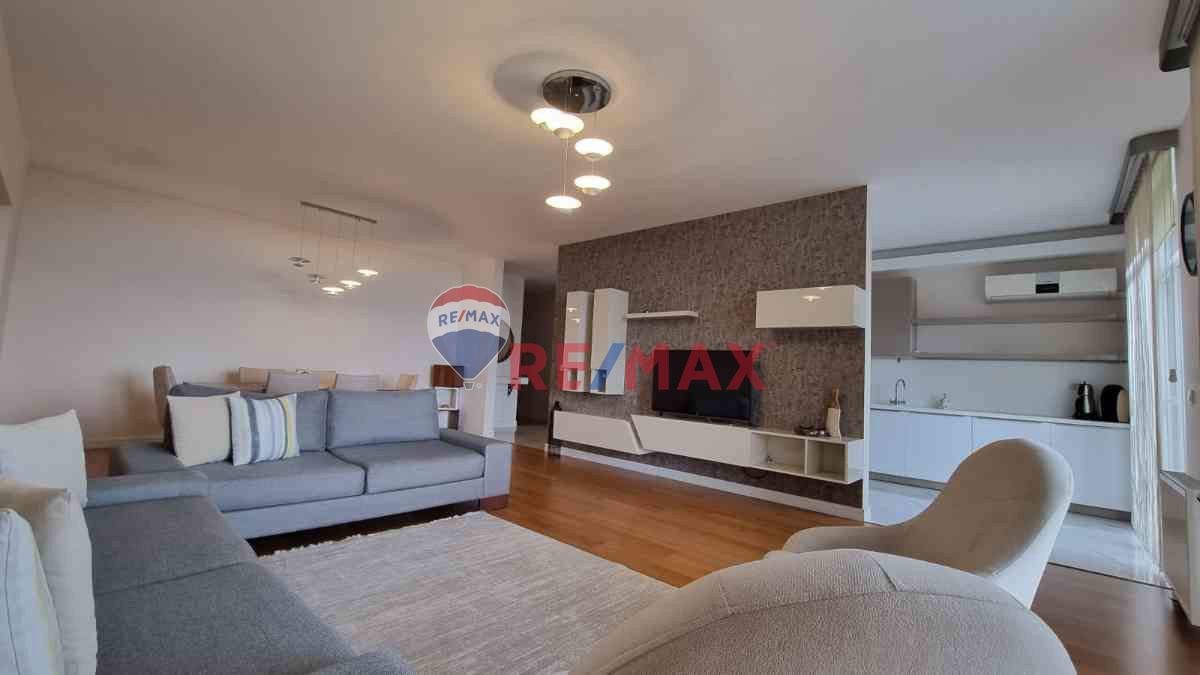 NARLIFE 3+1 EŞYALI KİRALIK GÜNEY CEPHE PEYZAJ DENİZ MANZARALI**