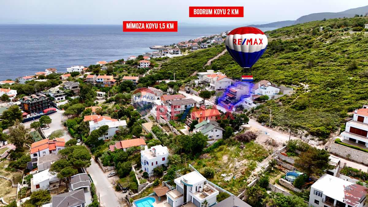 İNCİRLİKOYDA EŞSİZ DENİZ MANZARALI TAM MÜSTAKİL EV