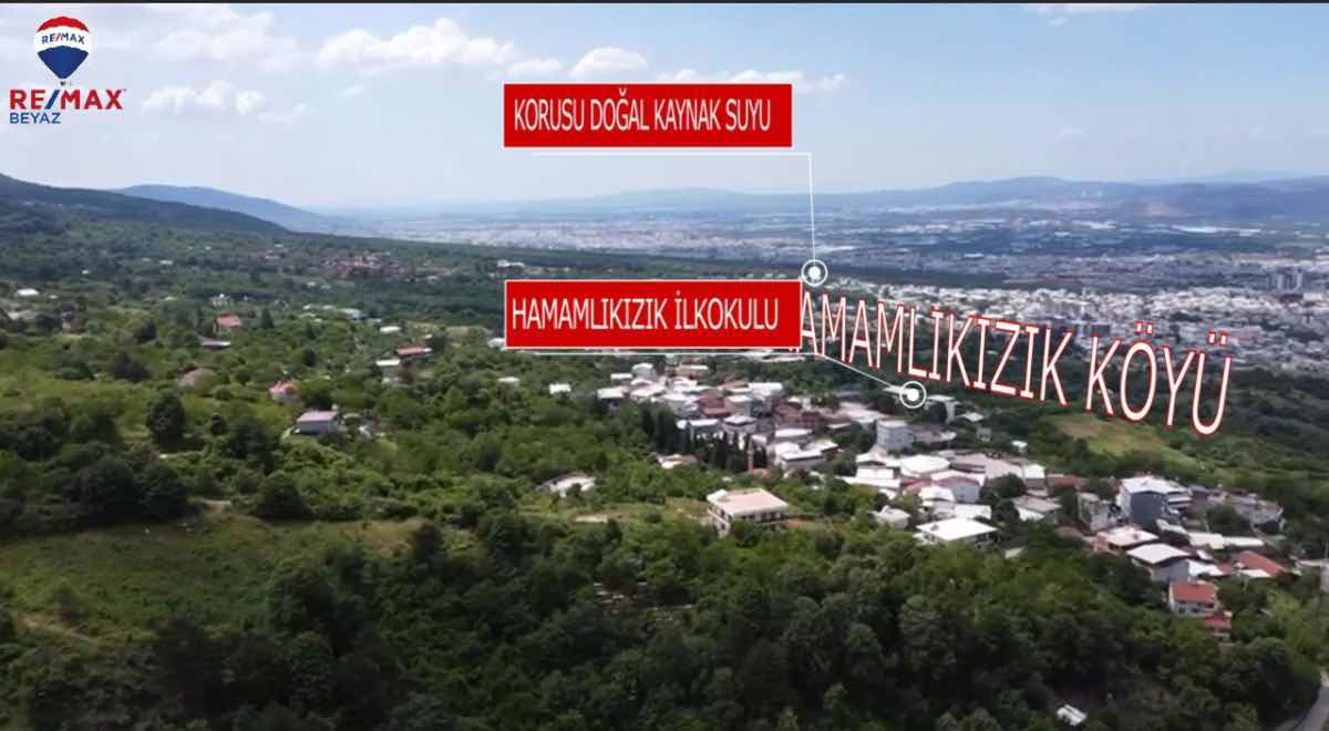 REMAX BEYAZ HAMAMLIKIZIK KÖYÜNDE SATILIK BAHÇE