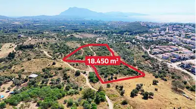 DATÇA MERKEZ’DE İMAR PLANI SINIRINDA YATIRIMLIK TARLA | 224 ADA 9 PARSEL