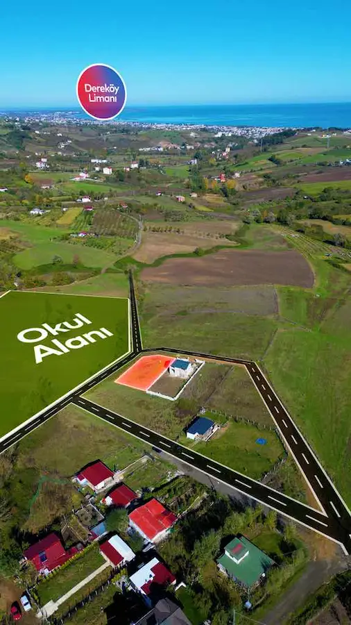 SAMSUN ATAKUM’DA VİLLA PROJELERİNE UYGUN, KREDİYE UYGUN SATILIK ARSA (PARSEL 2)