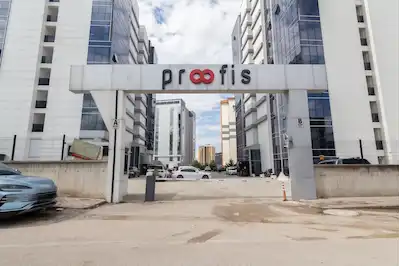 YENİMAHALLE MEHMET AKİF ERSOY’DA GÜNEY-BATI CEPHELİ PROOFİS BINASI  43 M² NET KİRALIK OFİS | 7. KAT
