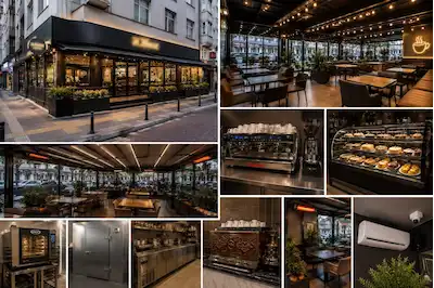 KIZILAY MEŞRUTİYET CADDESİ KÖŞE YAPILI 280M² DEVREN KİRALIK KAFE