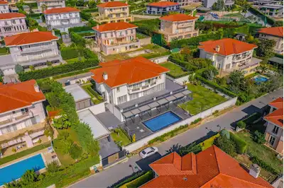 ALKENT 2000 GÜNIŞIĞI KONAKLARI PRESTİJLİ ÖZEL TASARIM 10+2 VİLLA