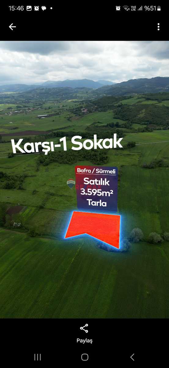 BAFRA SÜRMELİ KARŞI 1 SOKAKTA HARİKA BİR TATLA