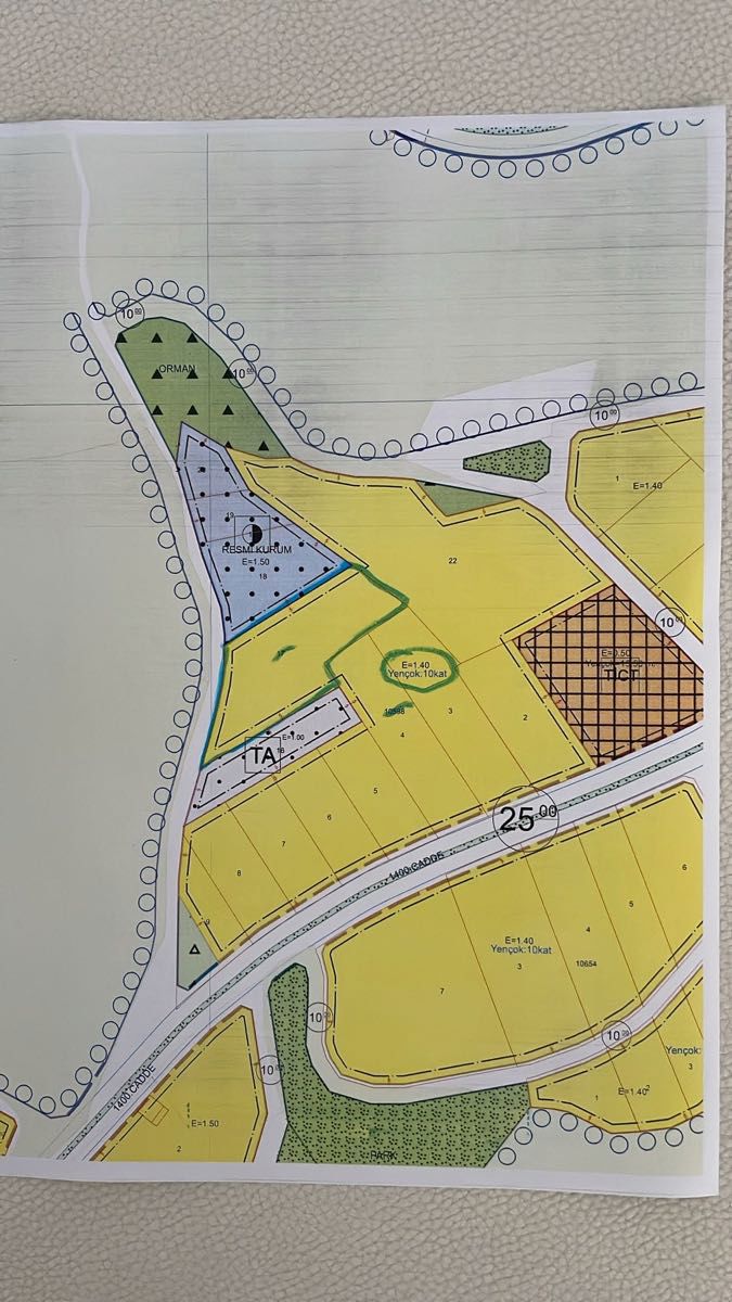 CANİK GÜRGENYATAK MAH. 5.331 M² KONUT İMARLI ARSA-KAT KARŞILIĞI