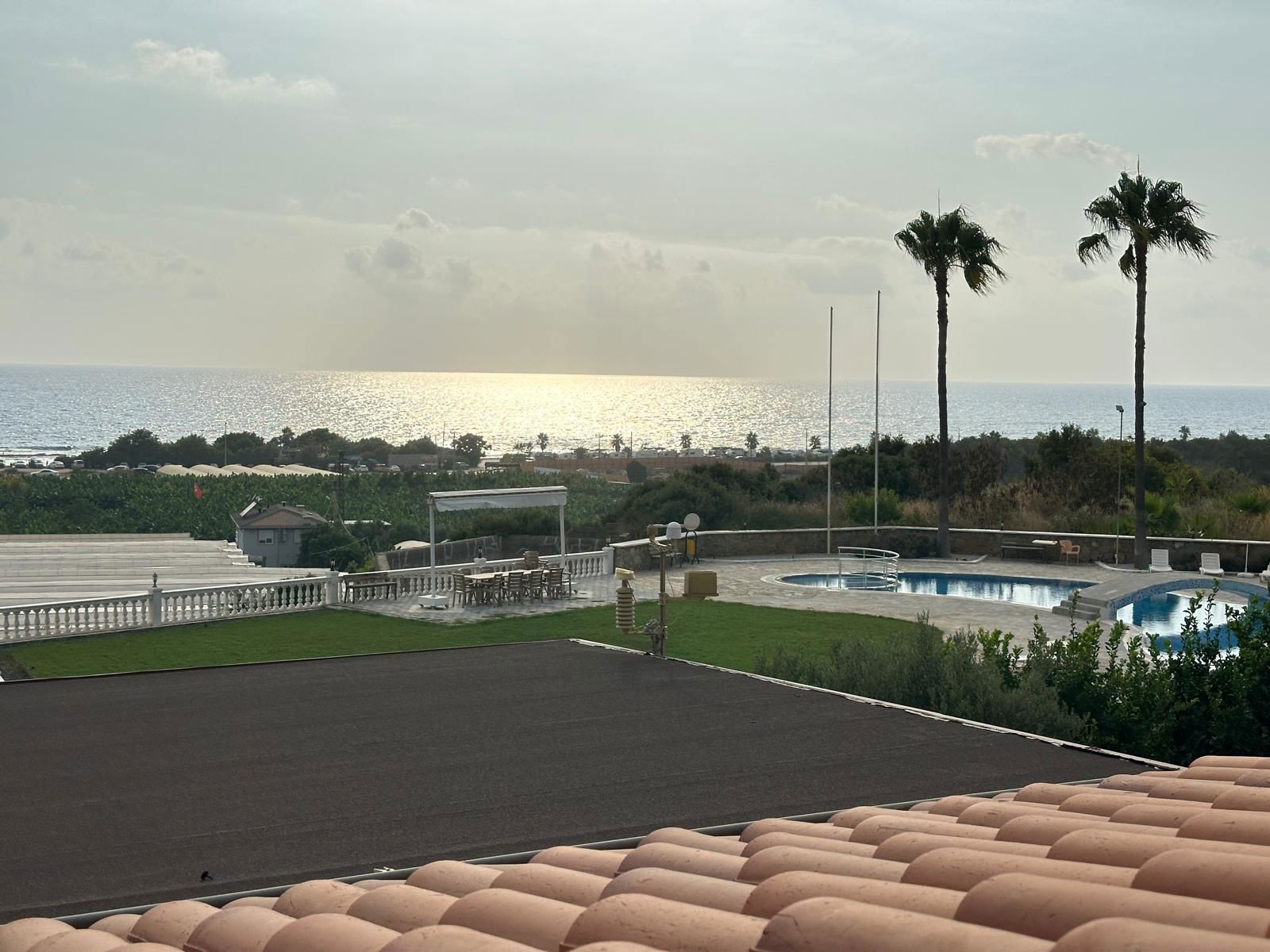 PANORAMA SITESINDE FULL DENIZ VE HAVUZ MANZARLI EŞYALI 2+1