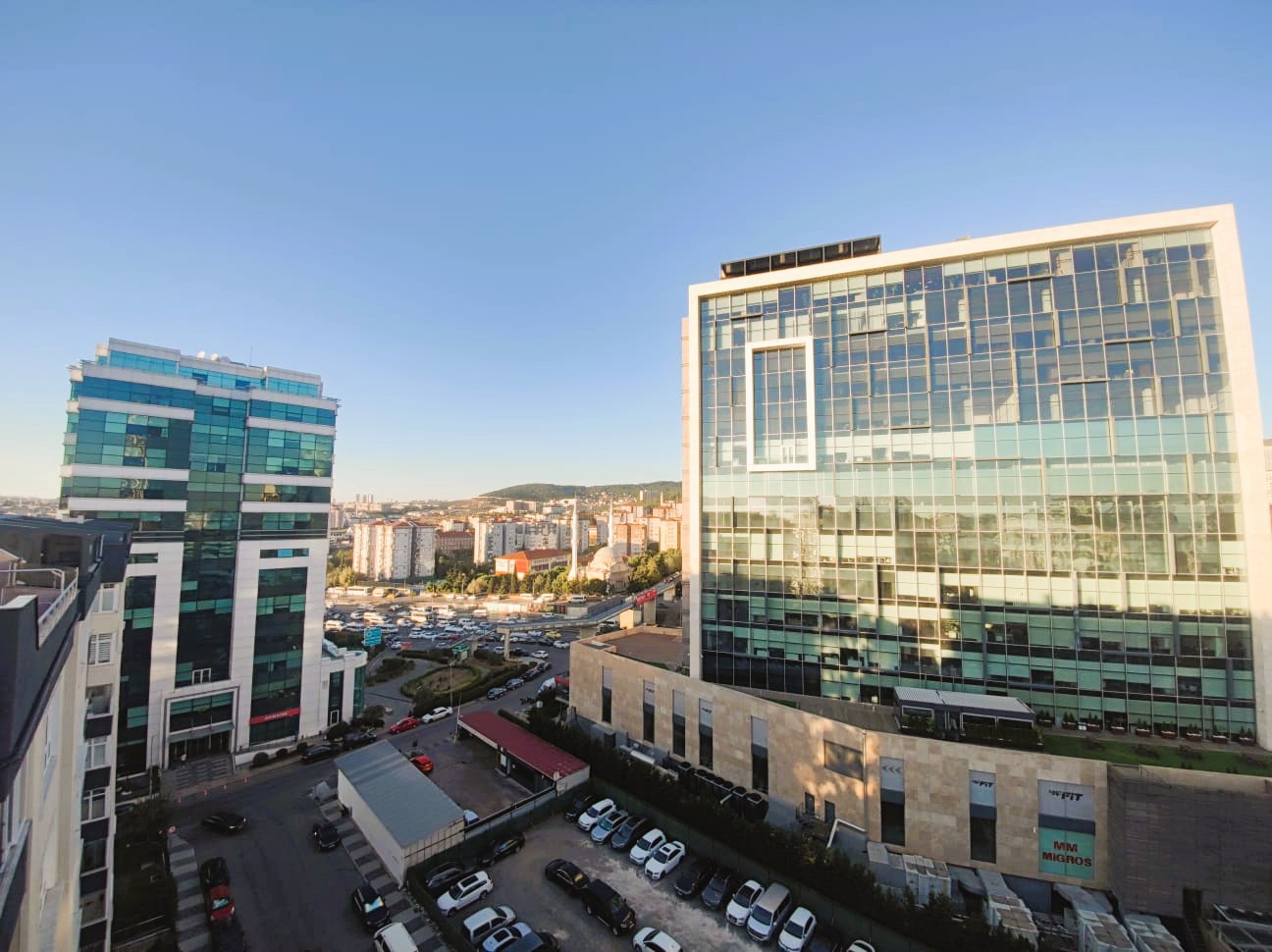 PARK REZİDANSTA ŞEHİR MANZARALI ADA MUTFAKLI 4+2 SIFIR TERASLI DUBLEKS