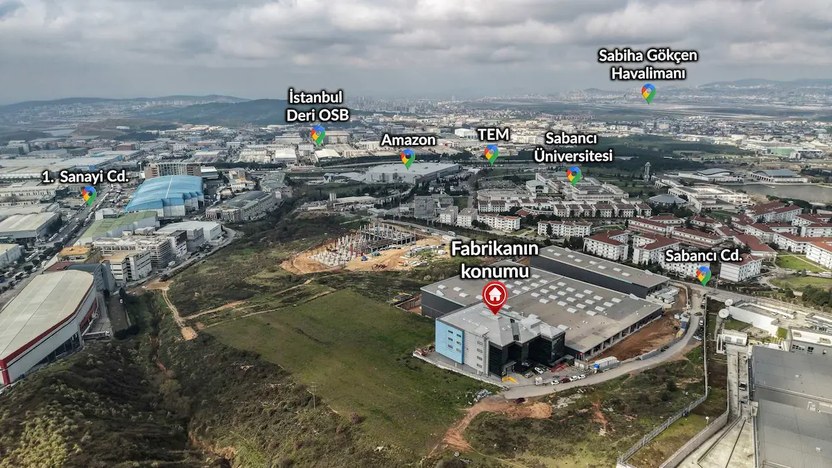 TUZLA ORTA MAHALLEDE 6057 M2 SATILIK FABRIKA
