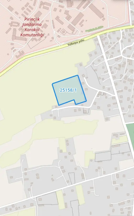 PİRİNÇLİK YOLBOYU’NDA 0.90 EMSALLİ KONUT İMARLI YATIRIMLIK ARSA