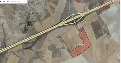 ESKİŞEHİR-ANKARA KARAYOLU'NA 2.PARSELDE SATILIK TARLA