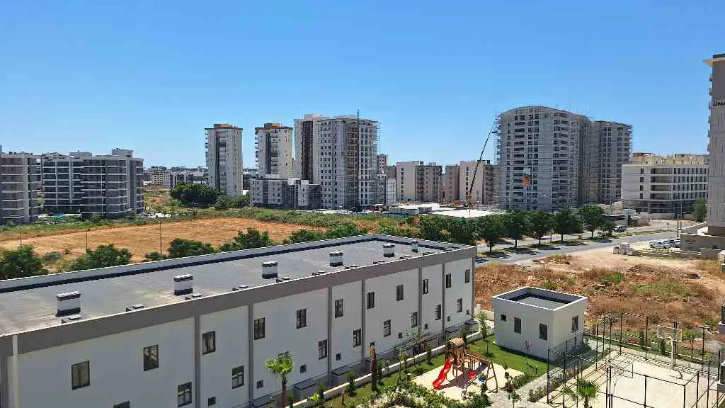 ANTALYA ALTINTAŞ’TA MONA VADİ SİTESİ İÇERİSİNDE SIFIR 1+1 | BATI CEPHE, BALKONLU, 5. KAT
