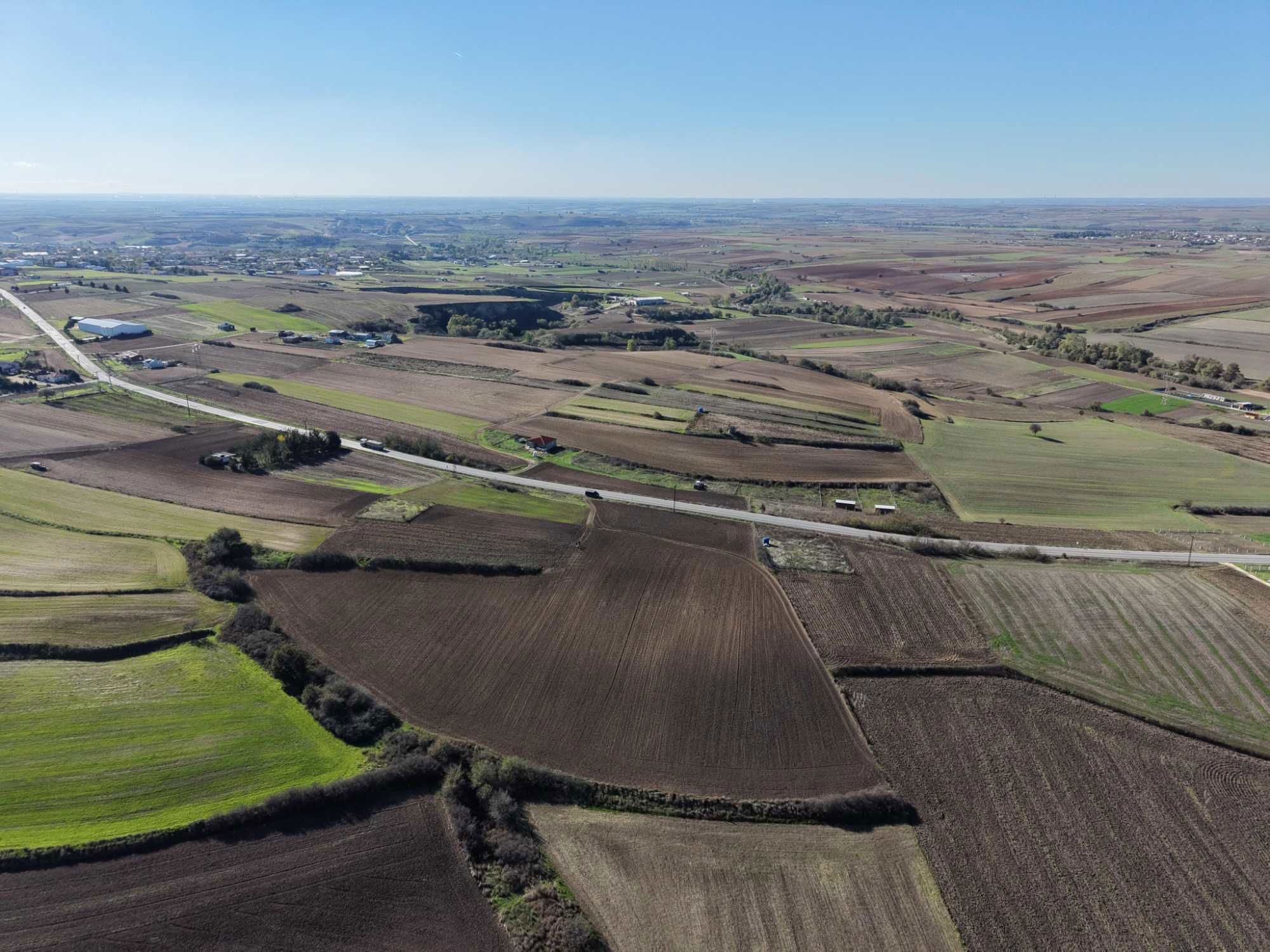TEKİRDAĞ KAPAKLI'DA 12 DÖNÜM MÜSTAKİL TAPULU SATILIK TARLA