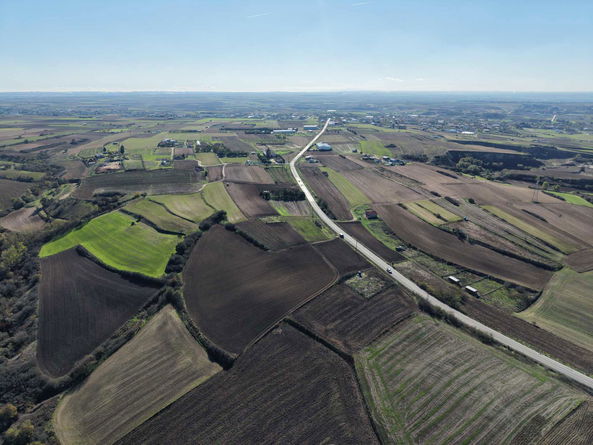TEKİRDAĞ KAPAKLI'DA 12 DÖNÜM MÜSTAKİL TAPULU SATILIK TARLA