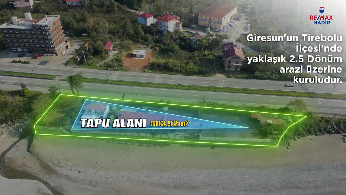 GIRESUN TİREBOLU YILGIN MEVKİİNDE KAÇIRILMAZ FIRSAT İŞLETME