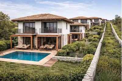 KANDIRA SÜLLÜ'DE DOĞA İÇERİSİNDE VİLLA PROJELİ 430 M² ARSA