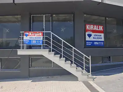 SRP GALAXY HOMES'DA KİRALIK 120 M2 CADDE ÜZERİ DEPOLU DÜKKAN