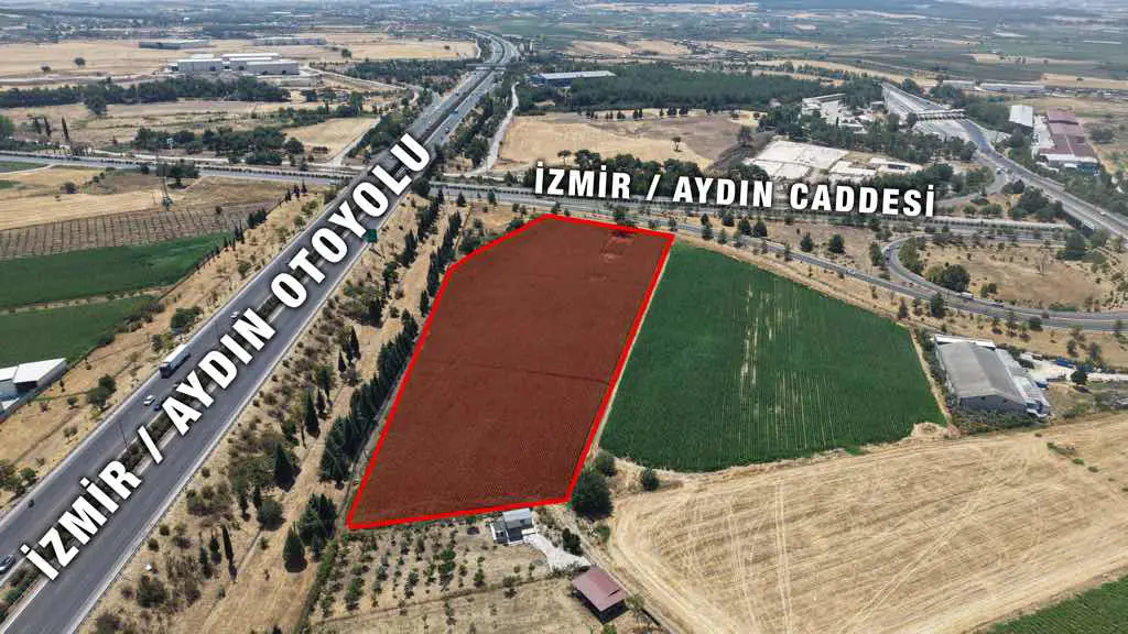 İZMİR AYDIN CADDESİNE CEPHELİ 2733 M2 TARLA