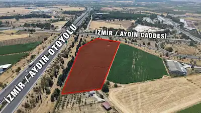 İZMİR AYDIN CADDESİNE CEPHELİ 2733 M2 TARLA