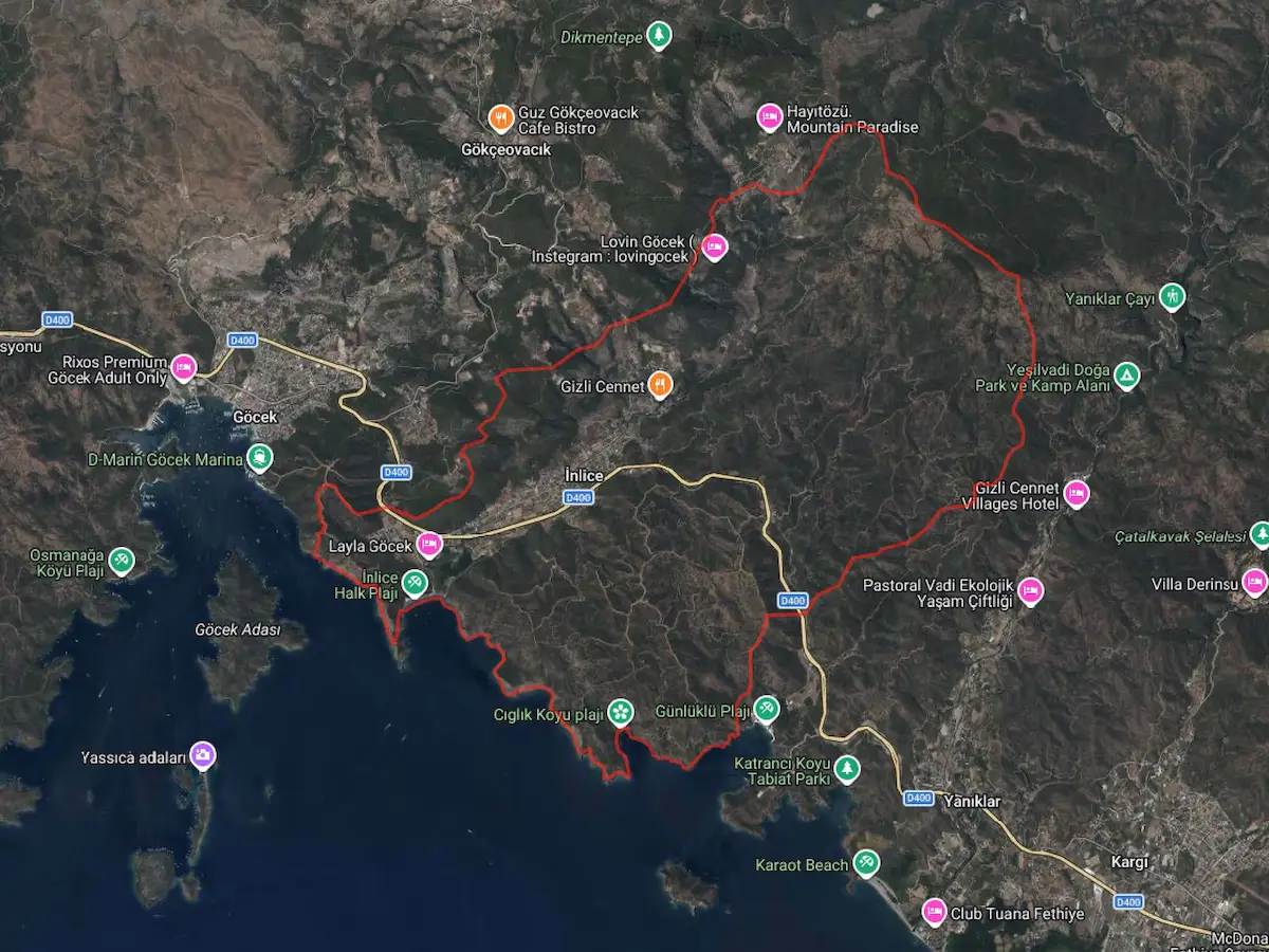 MUĞLA İNLİCE SATILIK 2335 M2 ZEYTİNLİK- REMAX KAYA 2