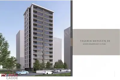 SUADİYEDE MODERN MİMARİ | 3+1 | 107 M² NET | DENİZ MANZARALI