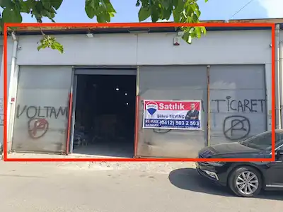S.TEPE 1. SANAYİDE 220 M² ASMA KATLI, ASANSÖRLÜ, VİNÇLİ DÜKKAN