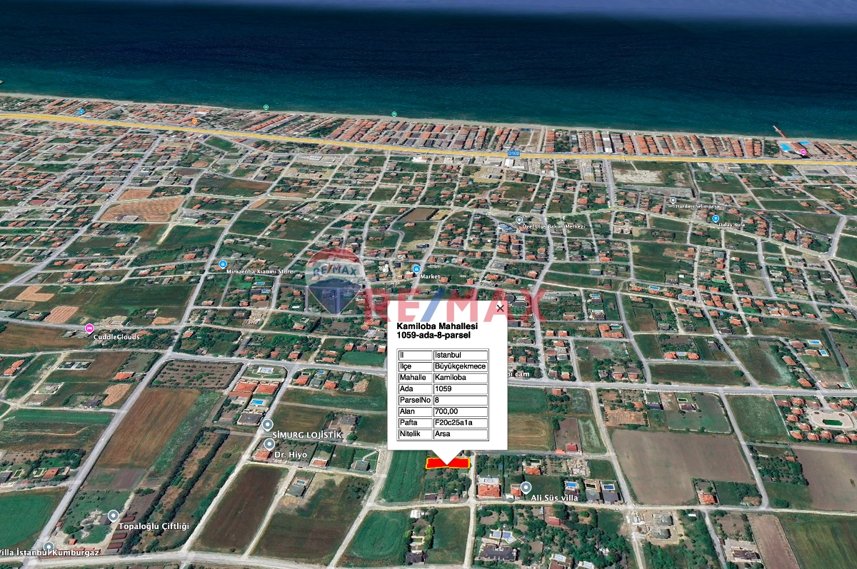 KAMİLOBA'DA 700M2 ÇEVRİLİ İMARLI SATILIK ARSA