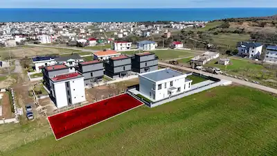 ÇATALÇAMDA DENIZ MANZARALI VE 3 KAT İMARLI FIRSAT PARSELI