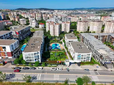 NOVELLA SITESINDE TERAS VE KIŞ BAHÇELI SATILIK 3+1 DAIRE