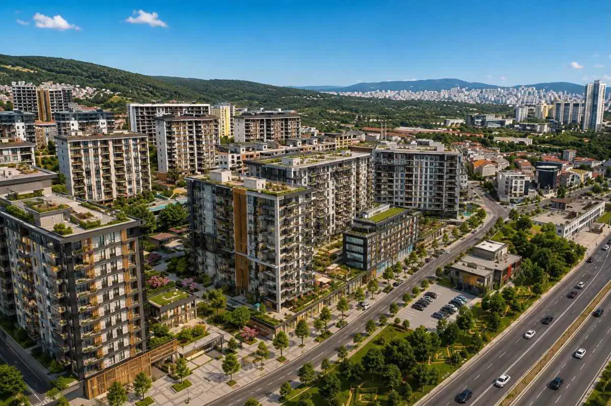 YÜKSELEN DEĞER DÜNYA ŞEHİR MALTEPE'DE 2+1 SATILIK